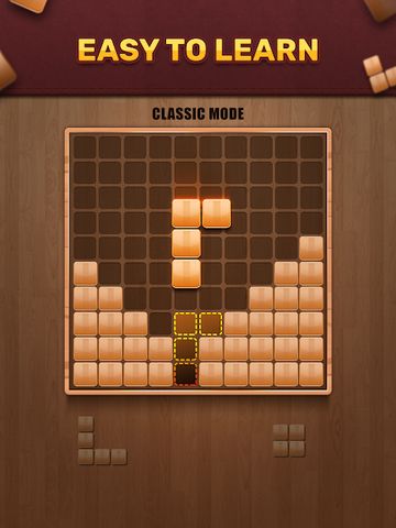 Wooden 100 Block Puzzle Game