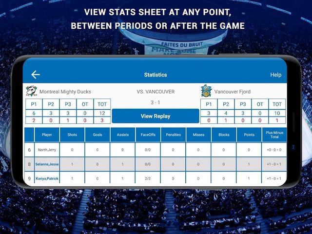 iTrackHockey: Stats/Timekeeper