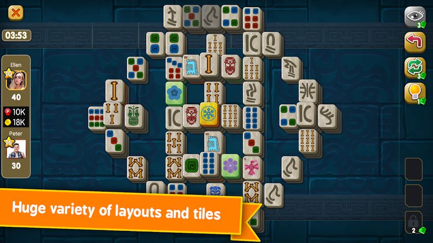 Mahjong Maya Puzzle Live Duels