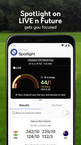 LIVE Cricket Scores app CricSmith