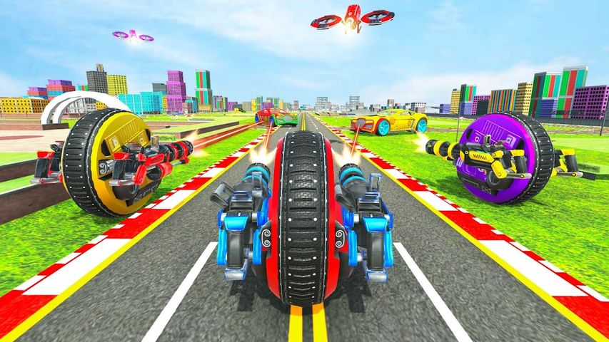 Spider Wheel Robot War Game