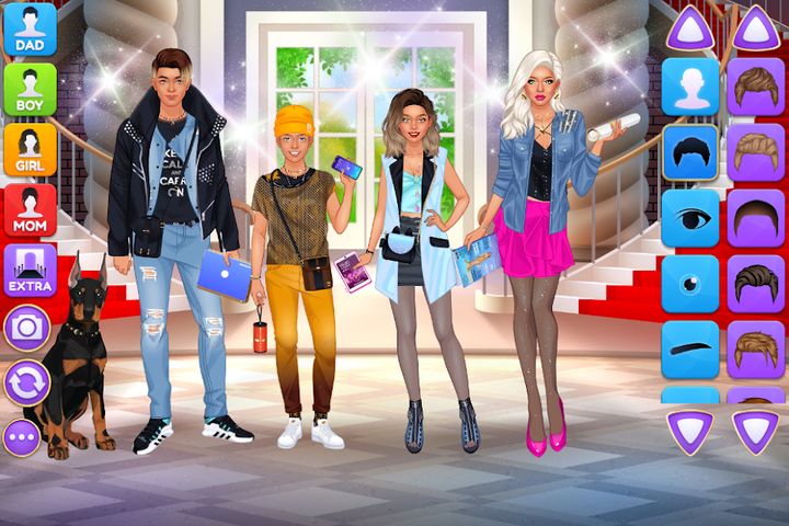 Superstar Family Dress Up Game