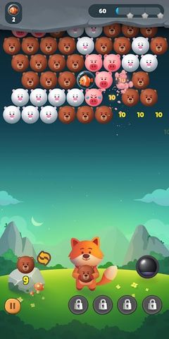 Fox Bubble Shooter - Bubble Game