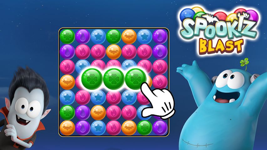 Spookiz Blast : Pop & Blast Puzzle