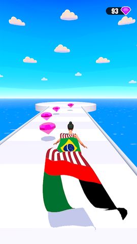 Flags Flow: Smart Running Game