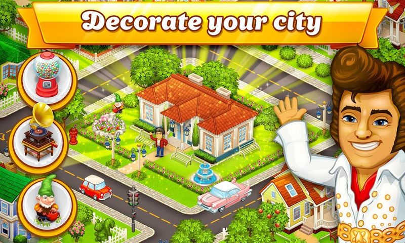 Cartoon City - farm to village