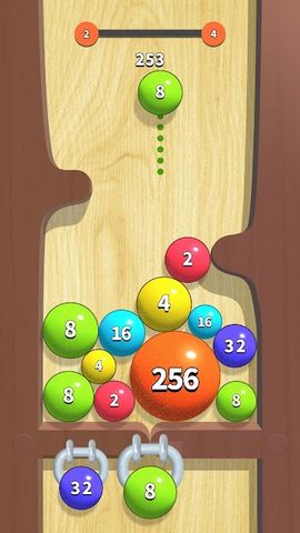 2048 & Ball - Merge 2048 Games & Blob