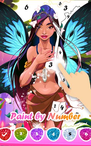 Princess Coloring Book: Special Color by Number