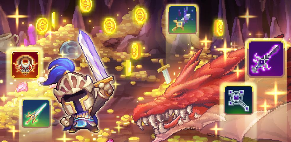 Retro Hero Mr Kim : Idle RPG