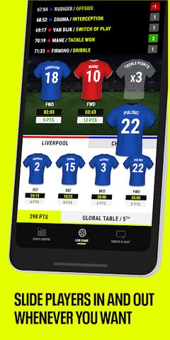 Fanslide - Live In Play Fantasy Football