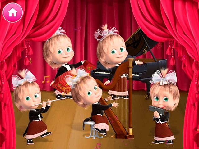 Masha and the Bear. Games & Activities