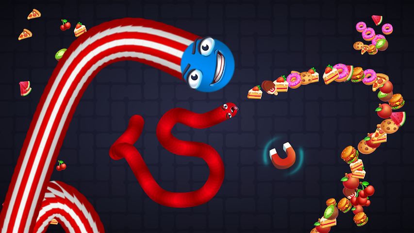 Snake vs Worms: Fun .io Zone