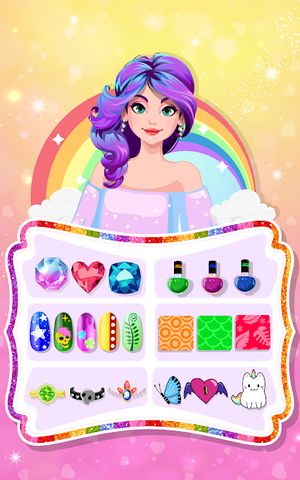 Nail Salon: Manicure and Nail art games for girls