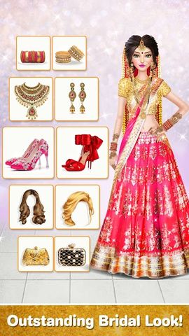 Indian Wedding Stylist - Makeup &  Dress up Games