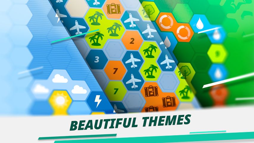Hexme - Merge three hexagons