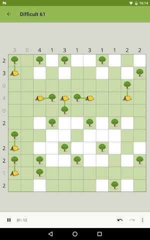 Trees and Tents Puzzle