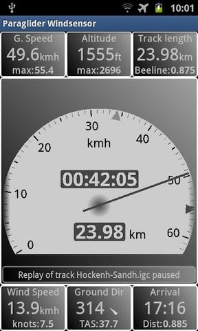 Paraglider Dashboard
