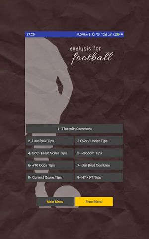 Analysis for Football