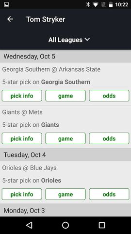 Live Scores & Odds