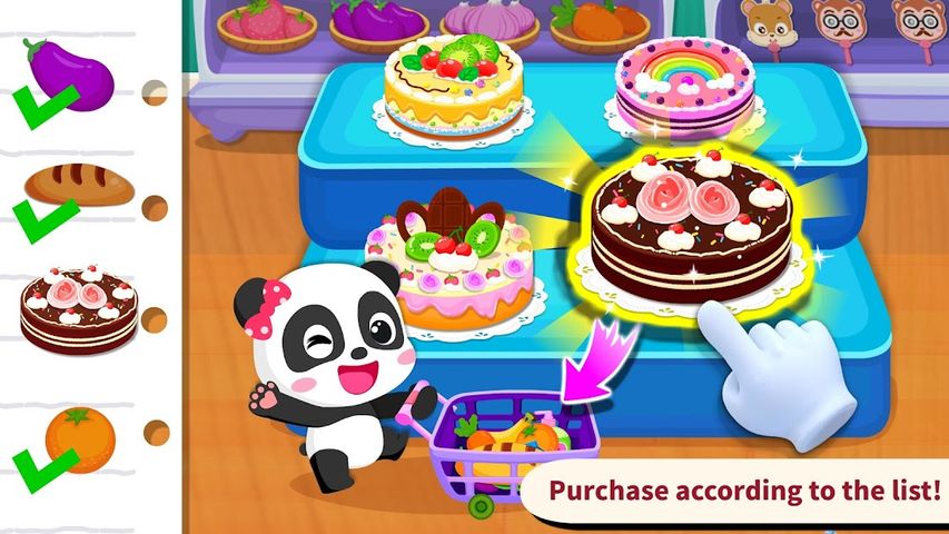 Baby Panda's Supermarket