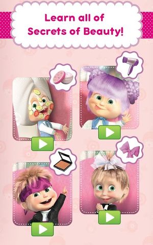 Masha and the Bear: Salon Game