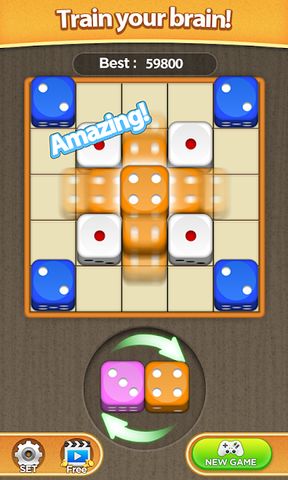 Dice Puzzle - Merge puzzle