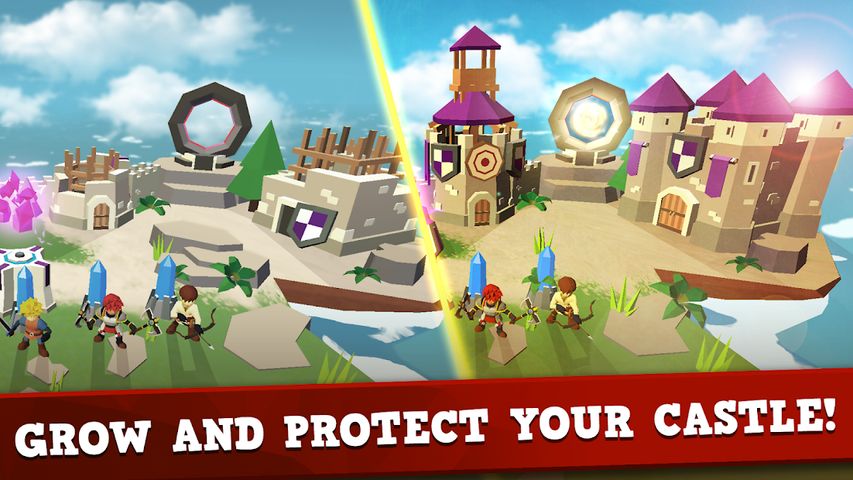 Castle Epic Defender: Fantasy Monster Grow World