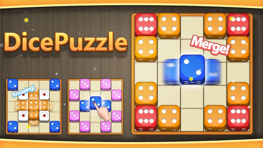 Dice Puzzle - Merge puzzle