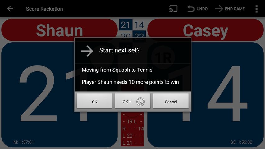 Score Racketlon