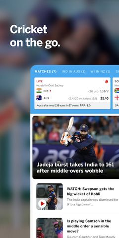 ESPNCricinfo - Live Cricket Scores, News & Videos