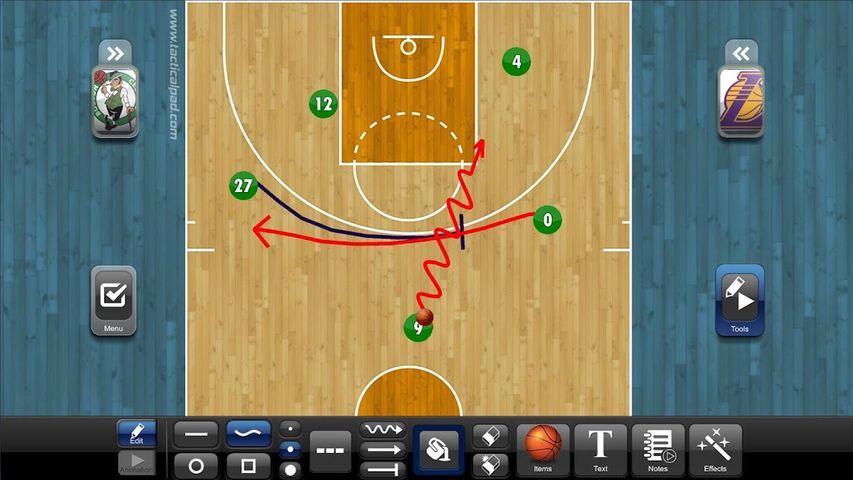TacticalPad Basketball