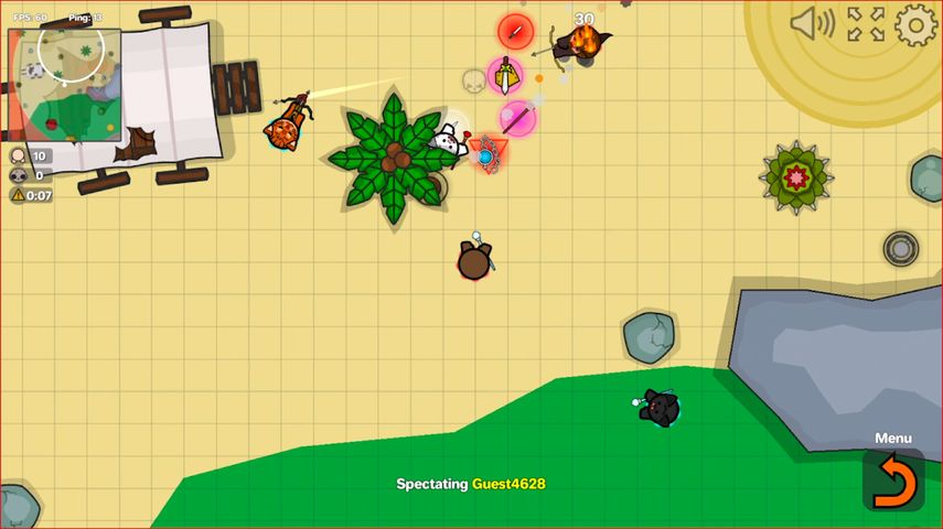 Thelast.io - 2D Battle Royale