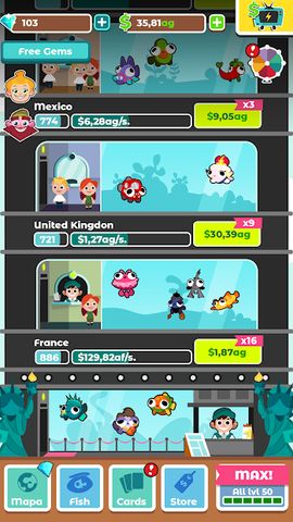 Fish Inc - Idle Tycoon Games