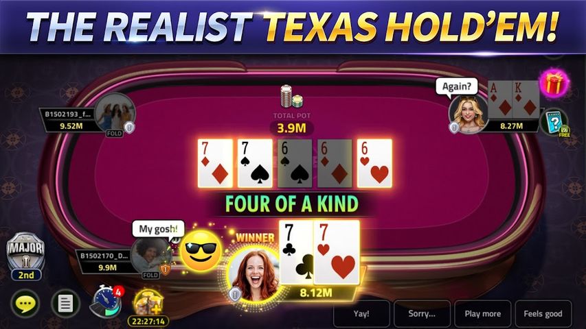 Poker Texas Holdem Face Online