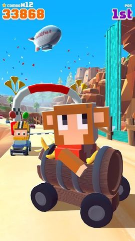 Blocky Racer - Endless Racing