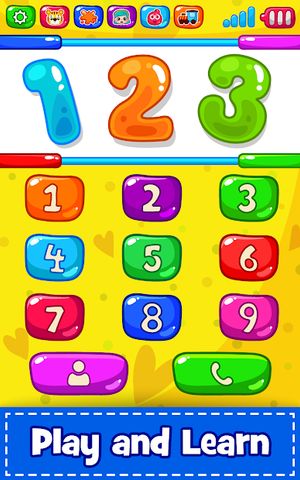 Baby Phone for toddlers - Numbers, Animals & Music