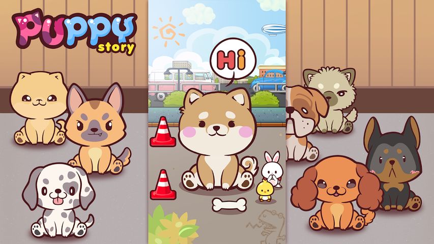 Puppy Story : Doggy Dress Up Game