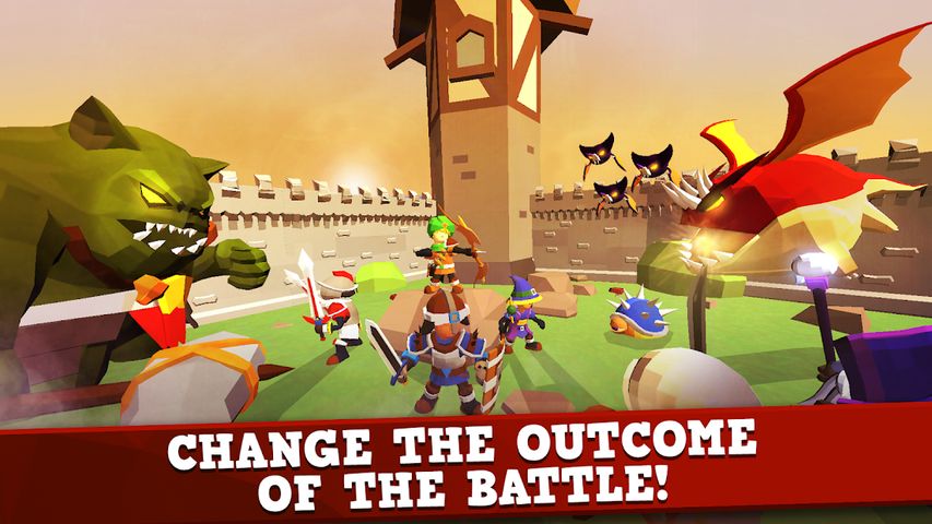 Castle Epic Defender: Fantasy Monster Grow World