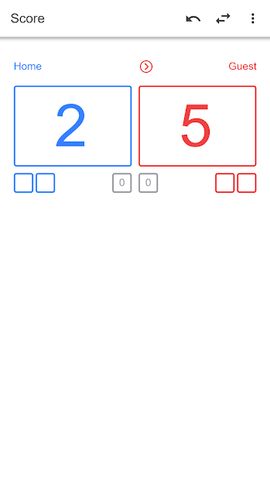 Volleyball Score Simple