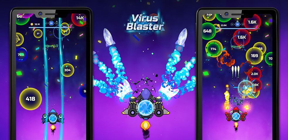 Virus Blaster - Shooting game