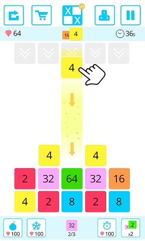 Drop n Merge Blocks