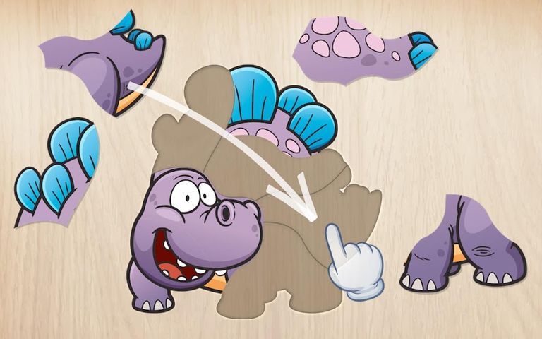 Kids puzzle - Dinosaur games