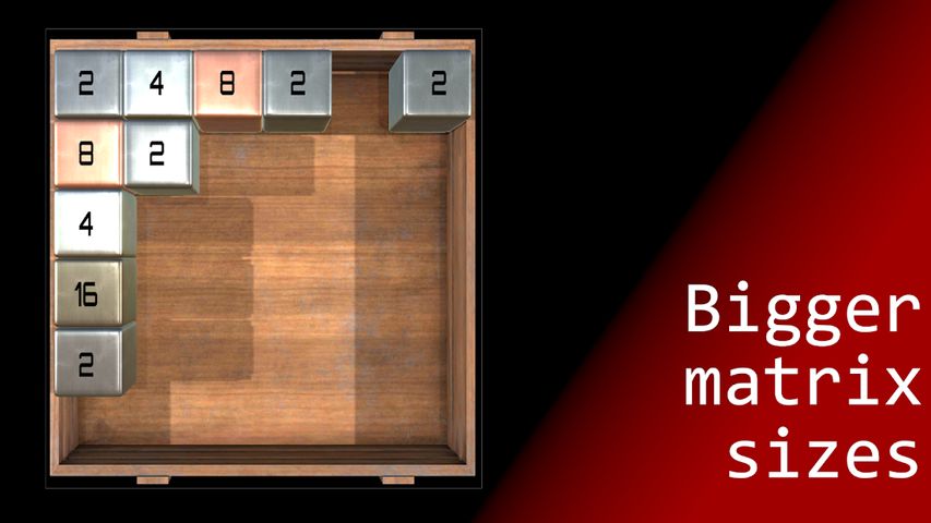 2048 Perspective Cubes & Cards