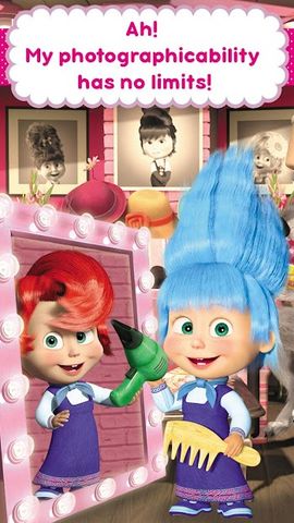 Masha and the Bear: Salon Game