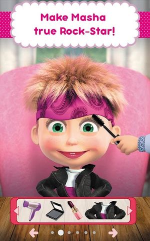 Masha and the Bear: Salon Game