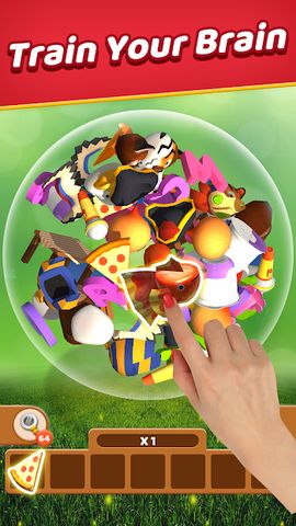Match 3D Bubble