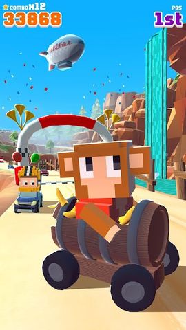 Blocky Racer - Endless Racing
