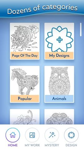 Flowers Mandala coloring book