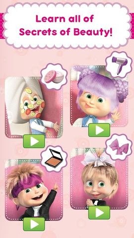 Masha and the Bear: Salon Game