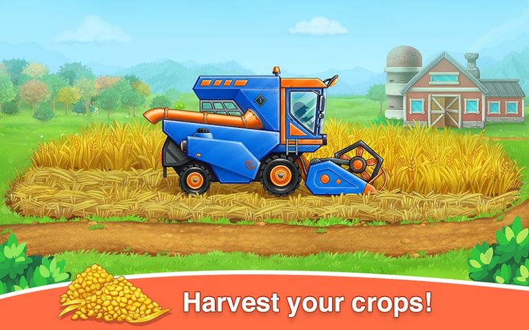 Farm land & Harvest Kids Games